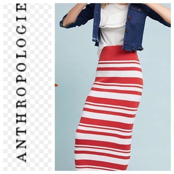 ANTHROPOLOGIE Simone midi skirt - Picture 1 of 3